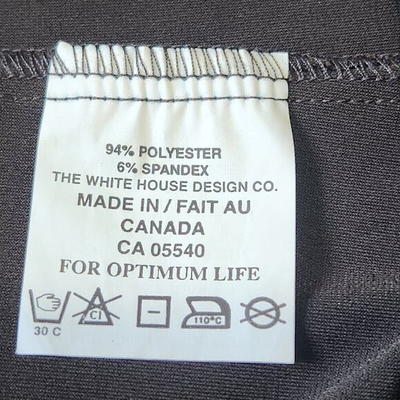 Sympli Wide Leg Palazzo Pant Womens 8 Brown Slinky Pull On Travel Comfort - Picture 9 of 10